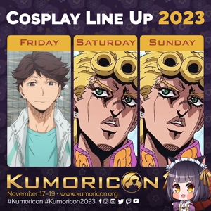 Cosplay frame template for Friday&ndash;Sunday, 1&times;1 aspect ratio