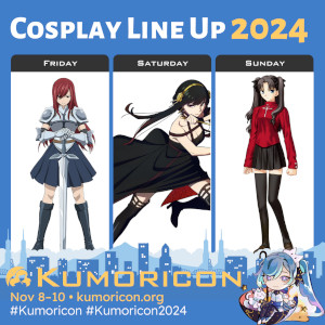 Cosplay frame template for Friday&ndash;Sunday, 1&times;1 aspect ratio